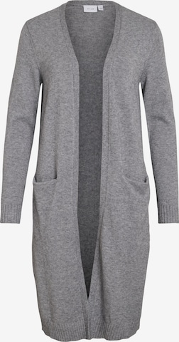 Cardigan 'VIRil' VILA en gris : devant