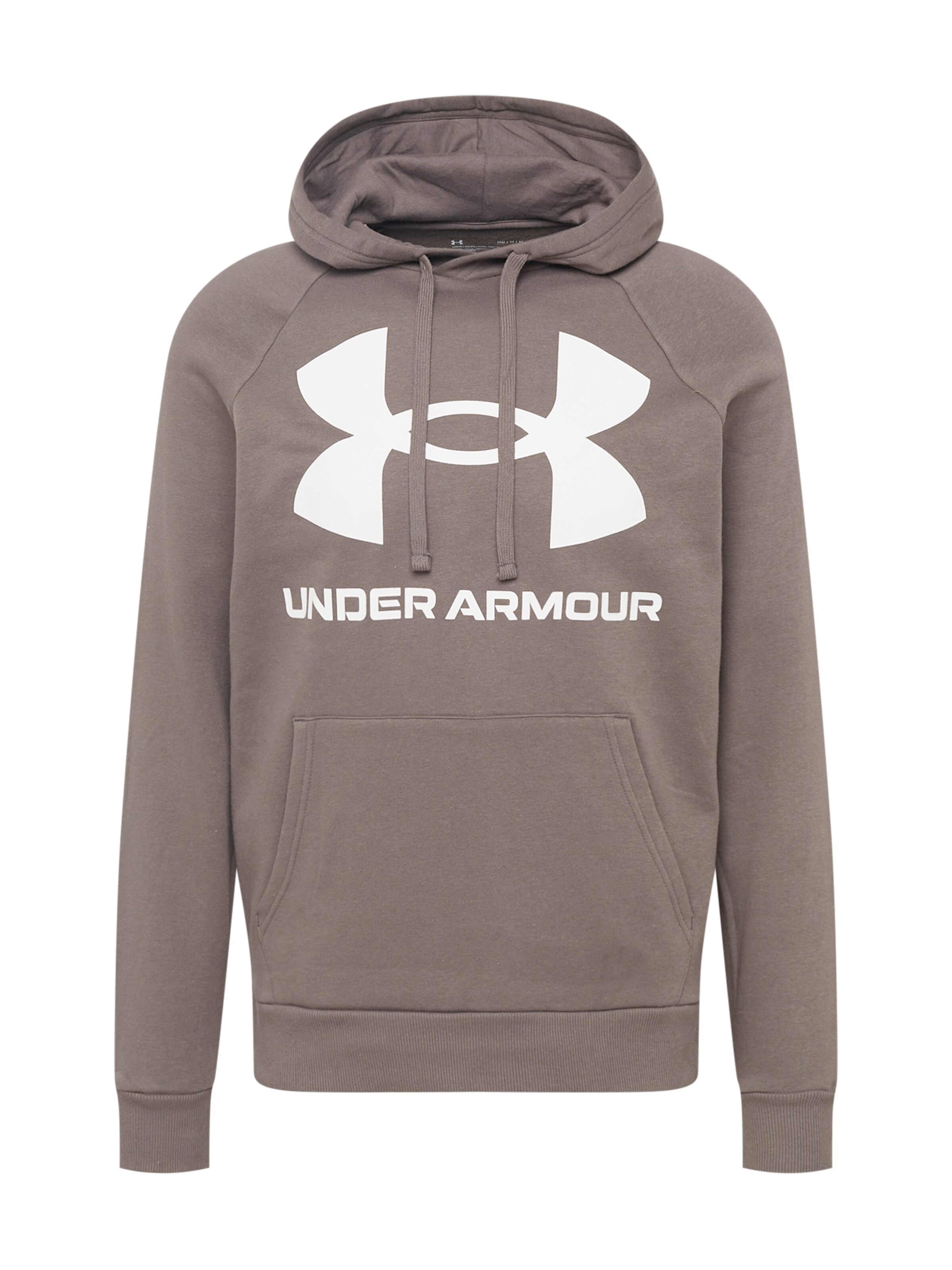 UNDER ARMOUR Athletic Sweatshirt 'Rival' in Brown: front