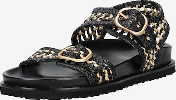 INUOVO Sandals in Black: front