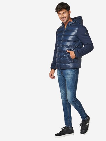 KOROSHI Übergangsjacke in Blau