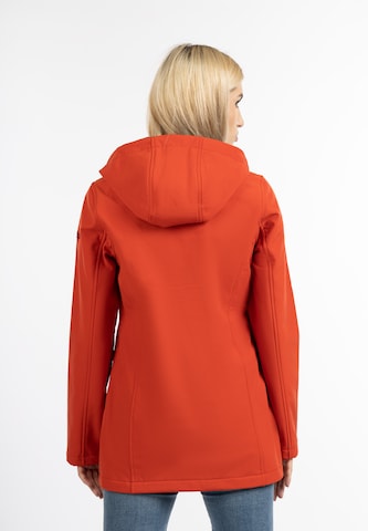 Schmuddelwedda Between-Seasons Coat in Red