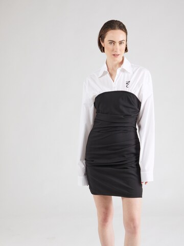 Abito camicia di Moschino Jeans in nero