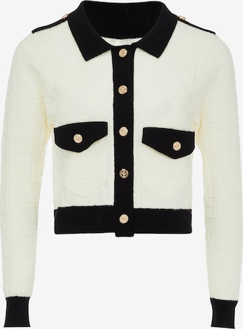 CHANI Knit Cardigan in Black: front