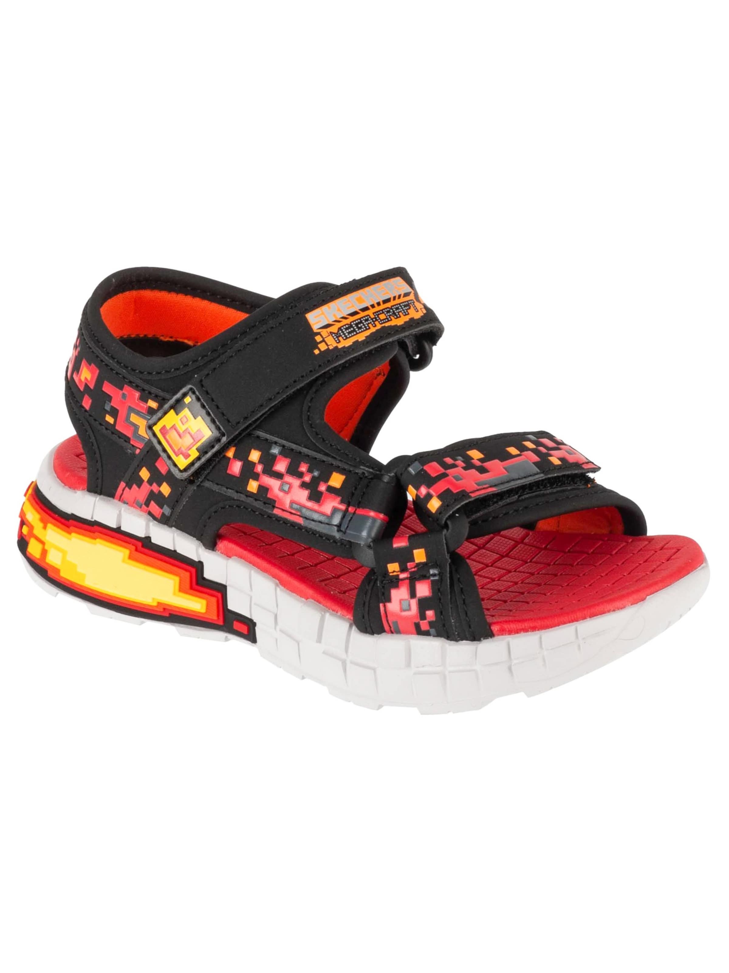 SKECHERS Sandals in Black: front
