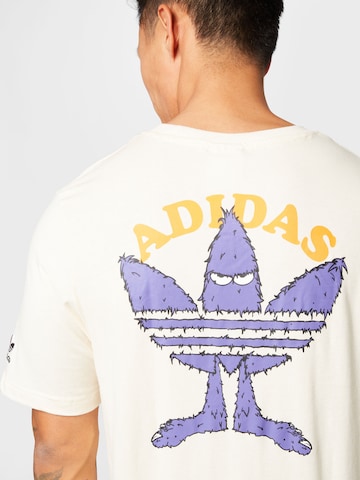 ADIDAS ORIGINALS T-Shirt 'Graphic Fun' in Beige