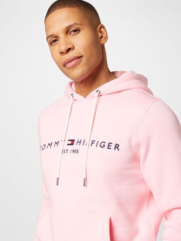 TOMMY HILFIGER Klasický střih Mikina – pink