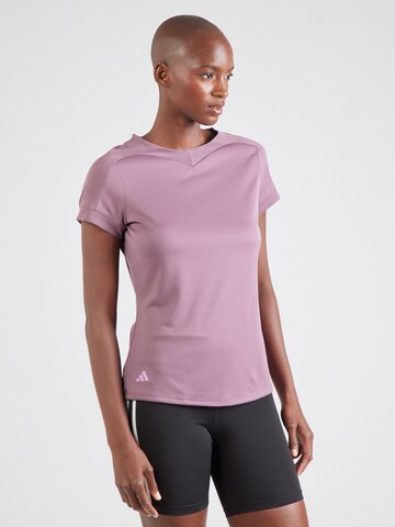 ADIDAS GOLF - Camiseta funcional en lila: frente