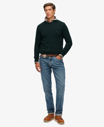 Pull-over 'Essentials' Superdry en vert : devant