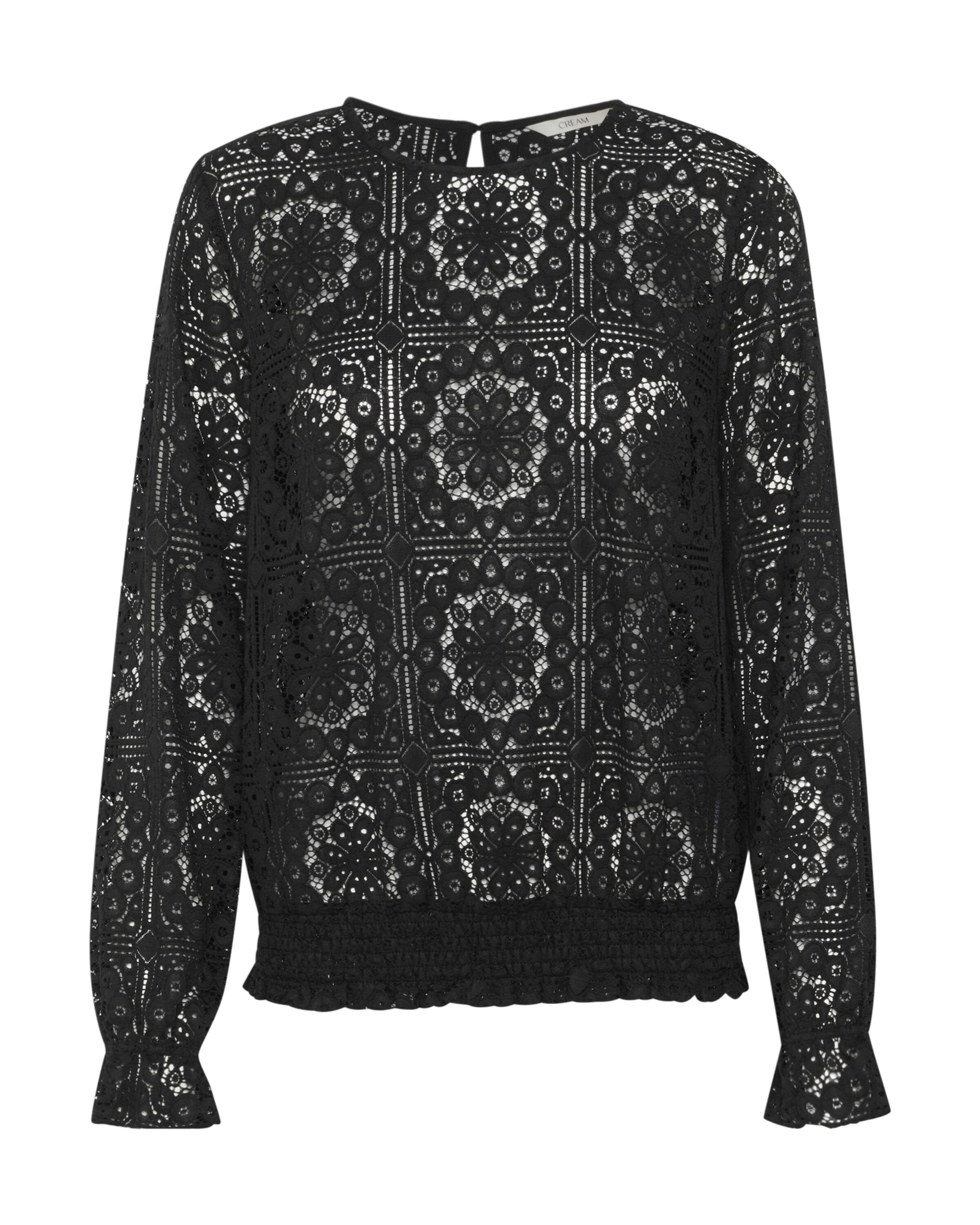 Camicia da donna 'CR Tiley' di Cream in nero: frontale