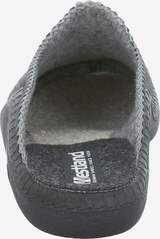 Westland Slippers 'MONACO' in Grey