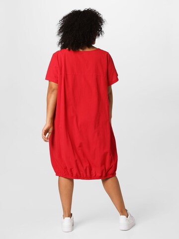 Zizzi Kleid 'Jeasy' in Rot