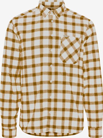 BLEND Button Up Shirt in Beige: front