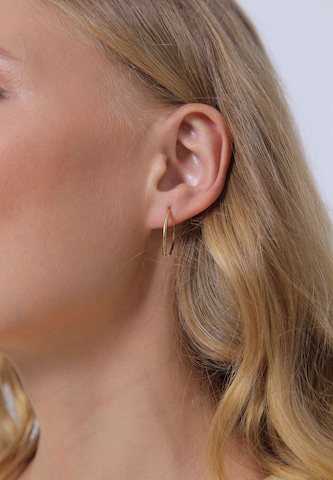 ELLI Earrings 'Geo' in Gold: front