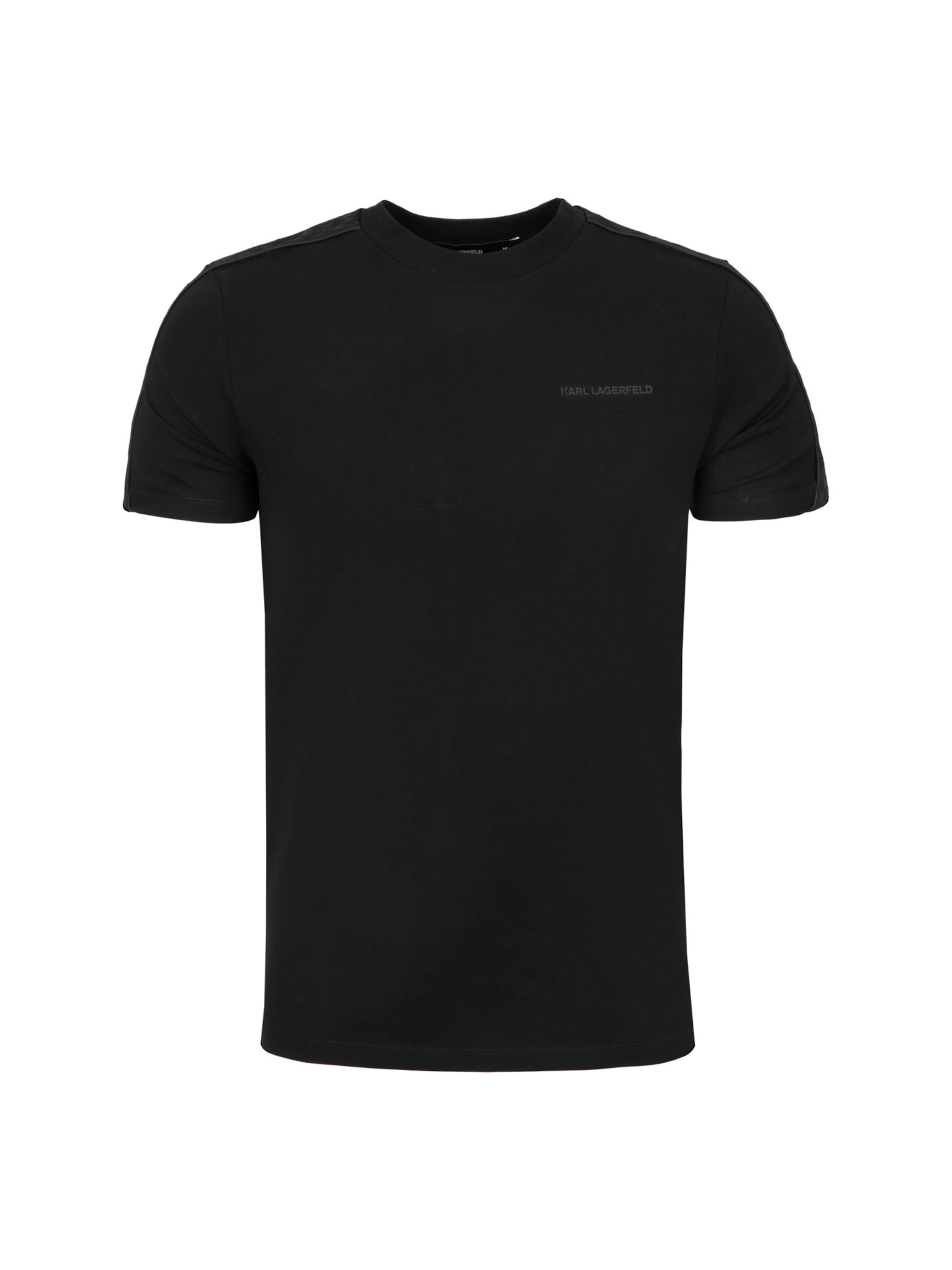 Maglietta di Karl Lagerfeld in nero: frontale