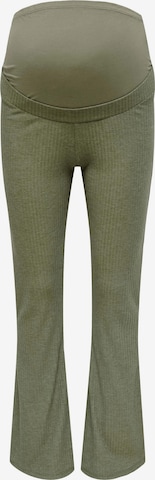 Only Maternity Flared Pants 'Nella' in Green