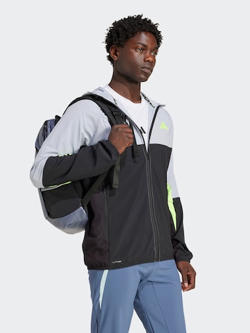 ADIDAS PERFORMANCESportska jakna 'TECH APP' - crna boja: prednji dio