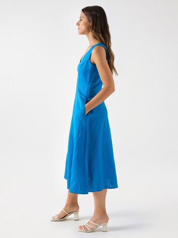 Salsa Jeans Jurk in Blauw