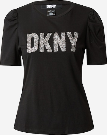 DKNY Tričko – černá: přední strana