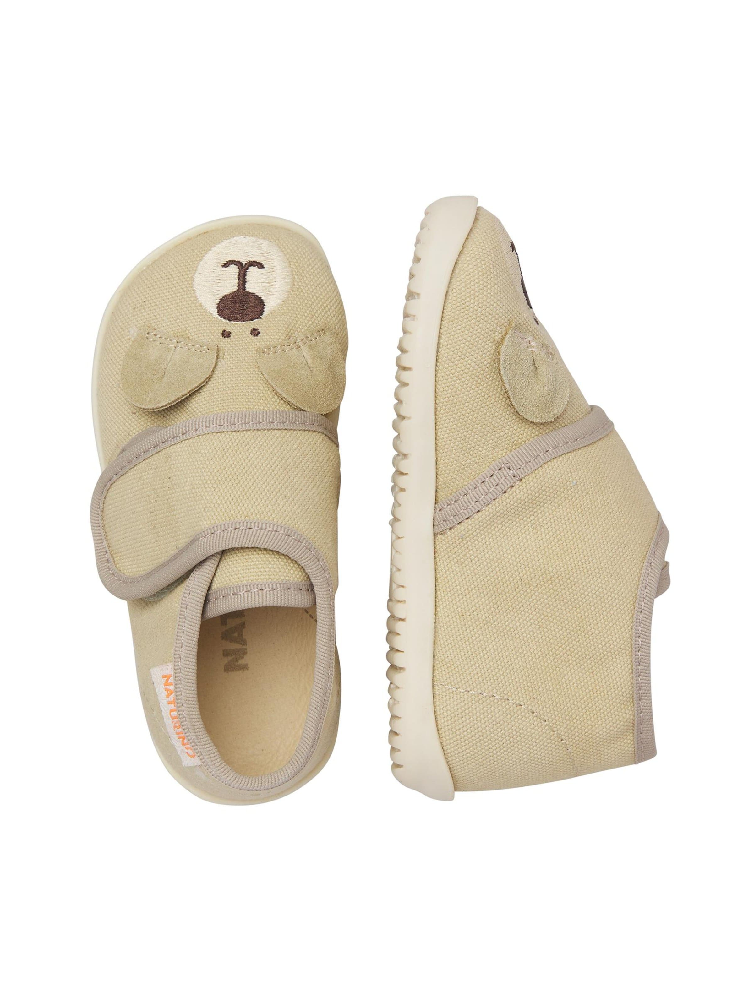 NATURINO Huisschoenen 'BIDAIM 2' in Beige