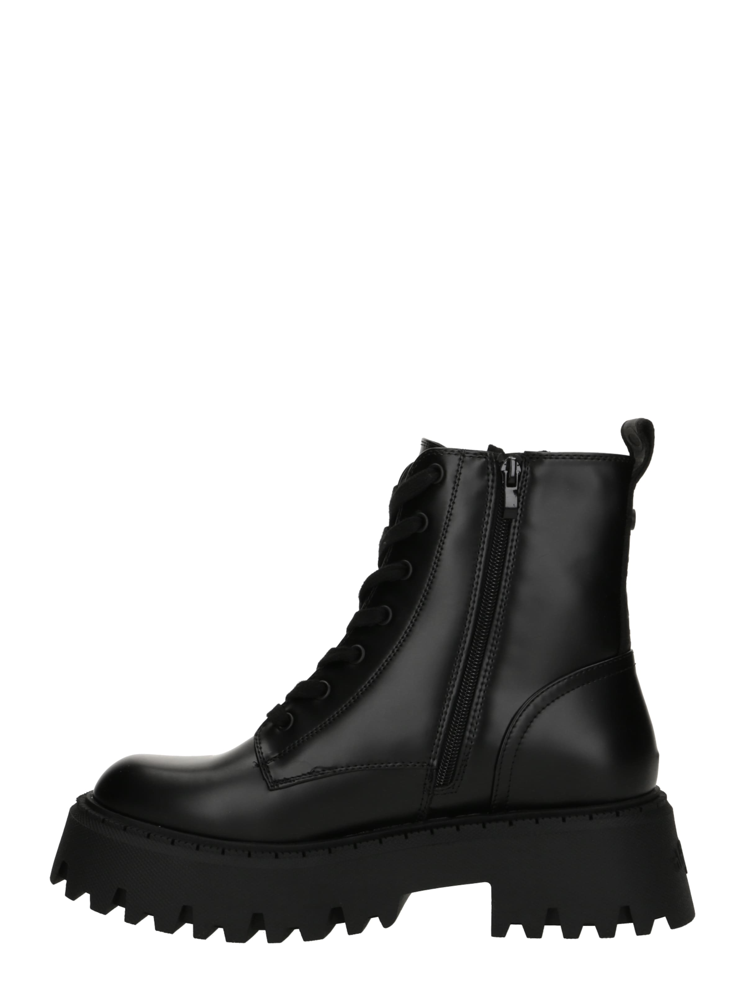 BUFFALO Ботинки на шнуровке 'ASPEN' в Черный