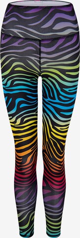 Kismet Yogastyle Skinny Workout Pants 'Ganga' in Mixed colors: front