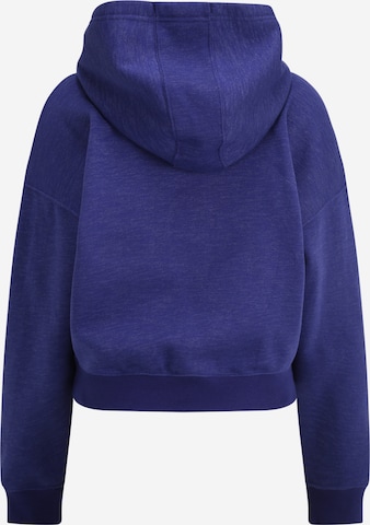 UNDER ARMOUR Sports sweatshirt 'Essential' in Blue