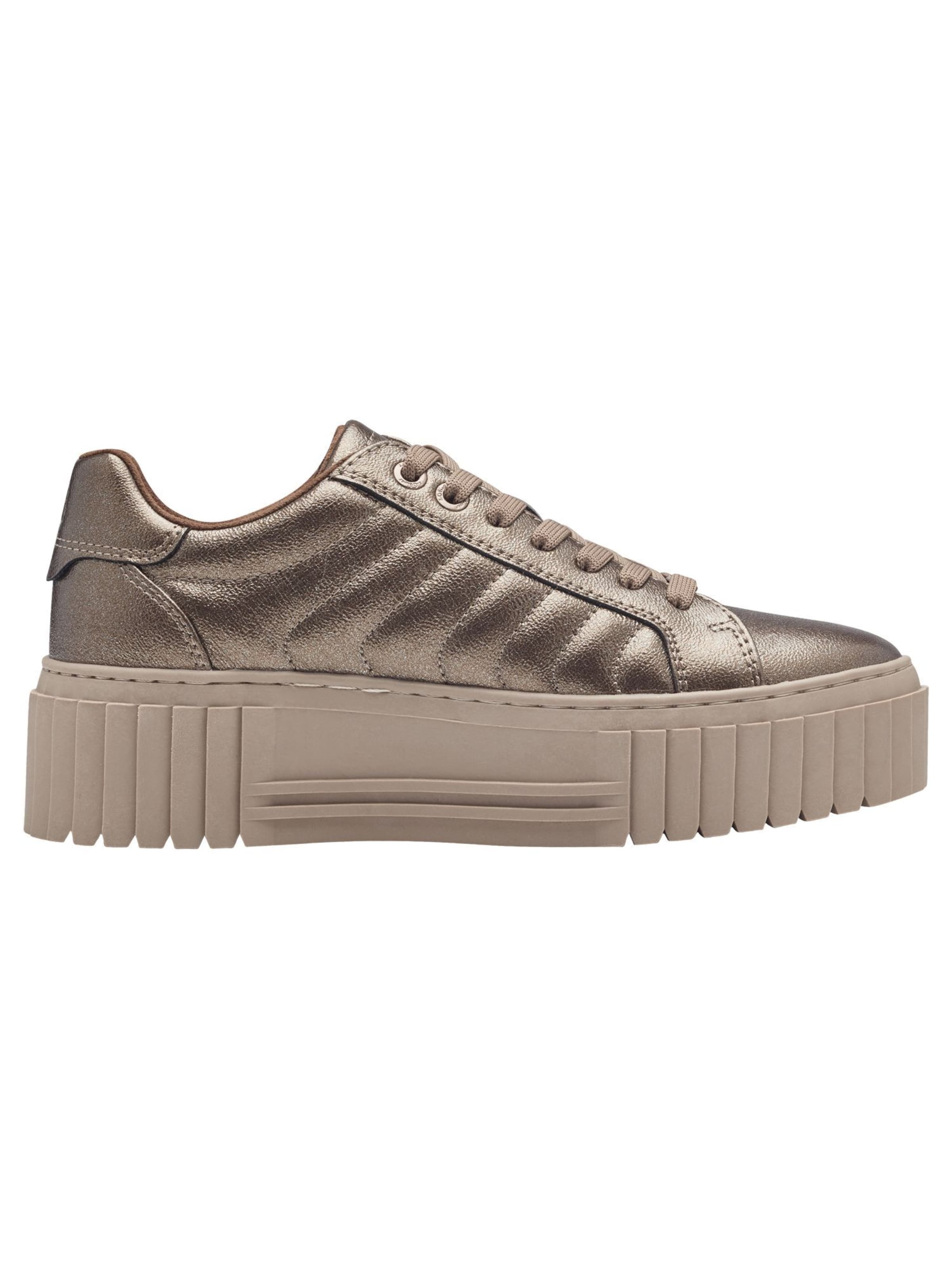 s.Oliver Sneakers laag in Bruin