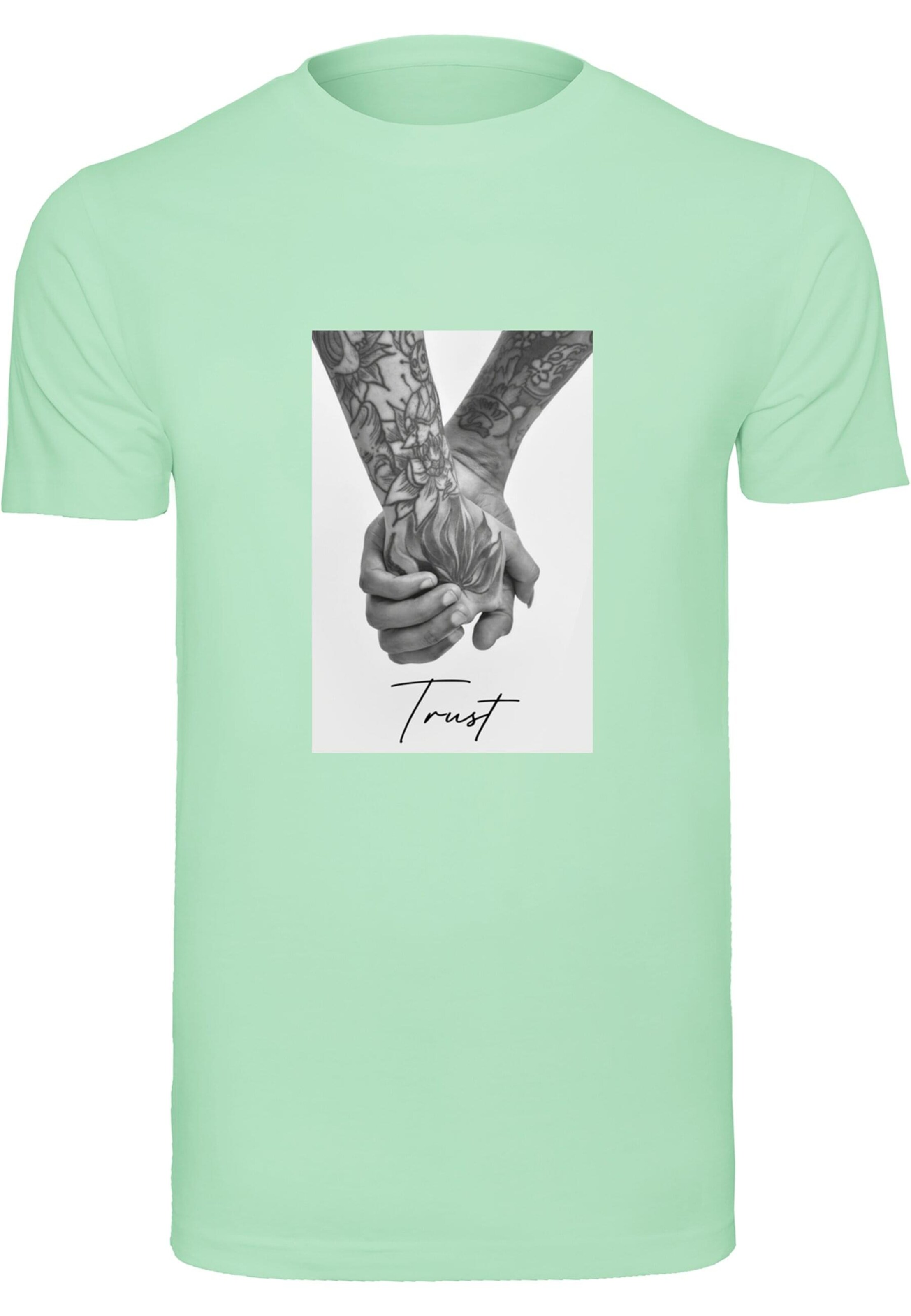 Maglietta 'Trust 2.0' di MT Men in verde: frontale