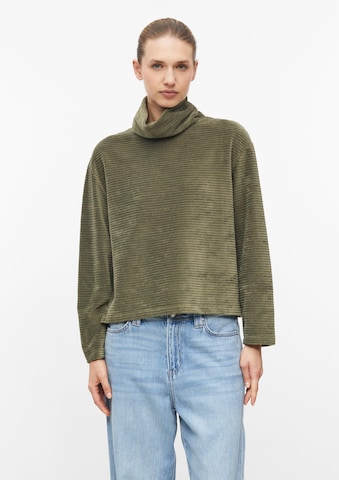 s.Oliver Sweatshirt in Groen: voorkant