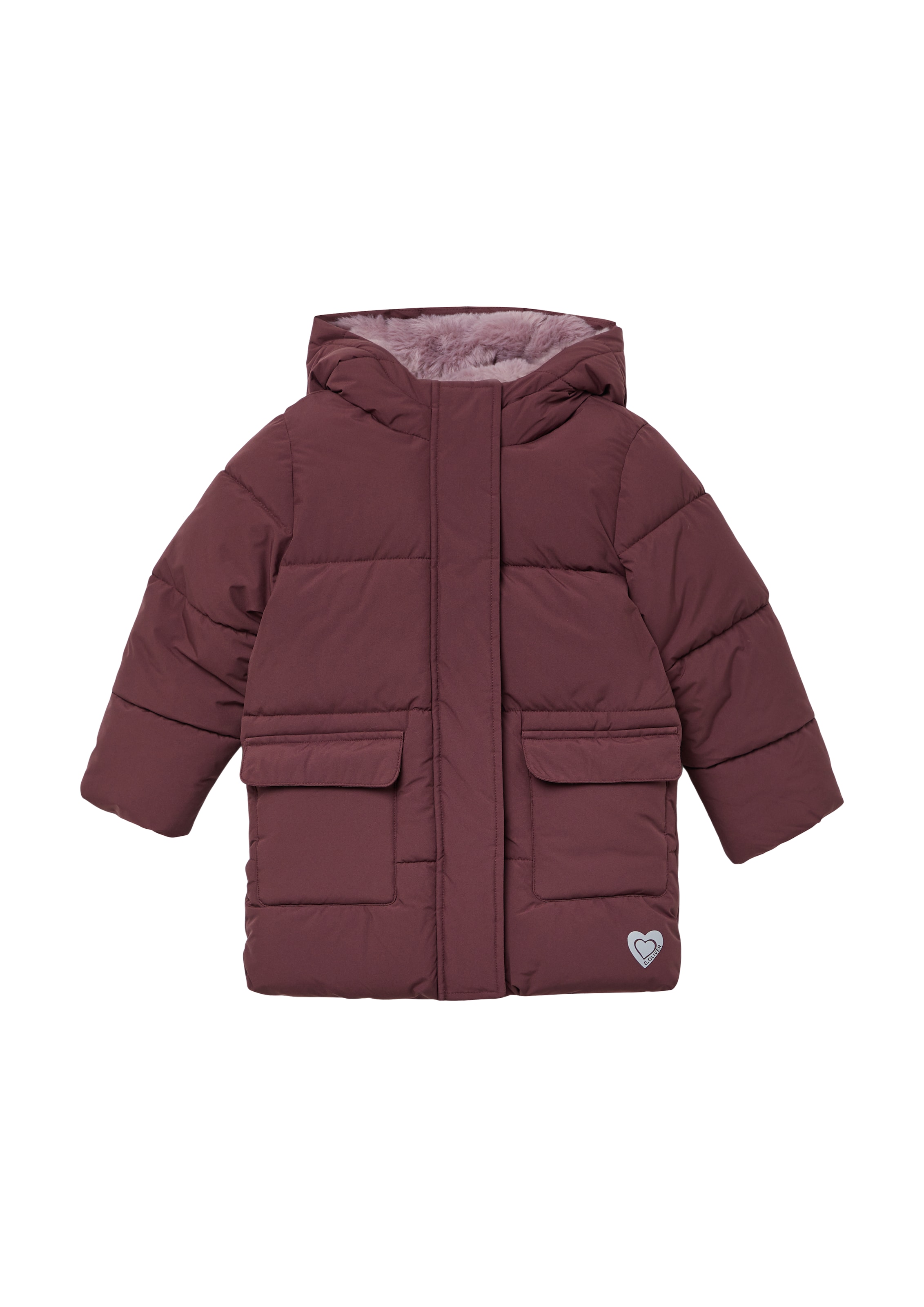 s.Oliver Coat in Red: front