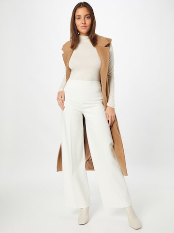 DRYKORN Wide leg Pleated Pants 'BEFORE' in White