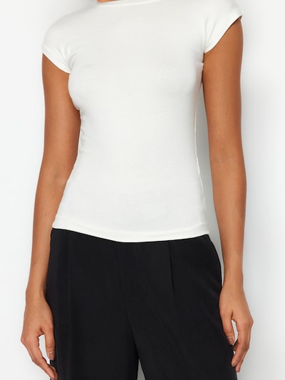 Trendyol T-Shirt in ecru, Produktansicht