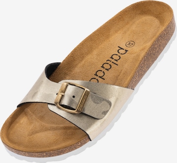 Palado - Zapatos abiertos 'Palado Malta Texas' en oro: frente