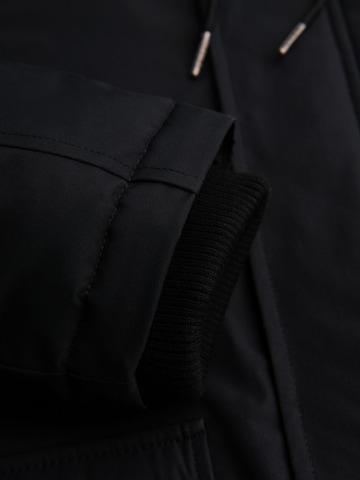 Ombre Winterjas 'OM-JAPJ-0313' in Zwart