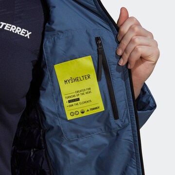 ADIDAS TERREX Athletic Jacket 'Myshelter' in Blue