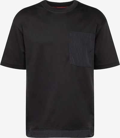 HUGO Majica | črna barva, Prikaz izdelka