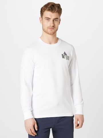 T-Shirt G-Star RAW en blanc : devant