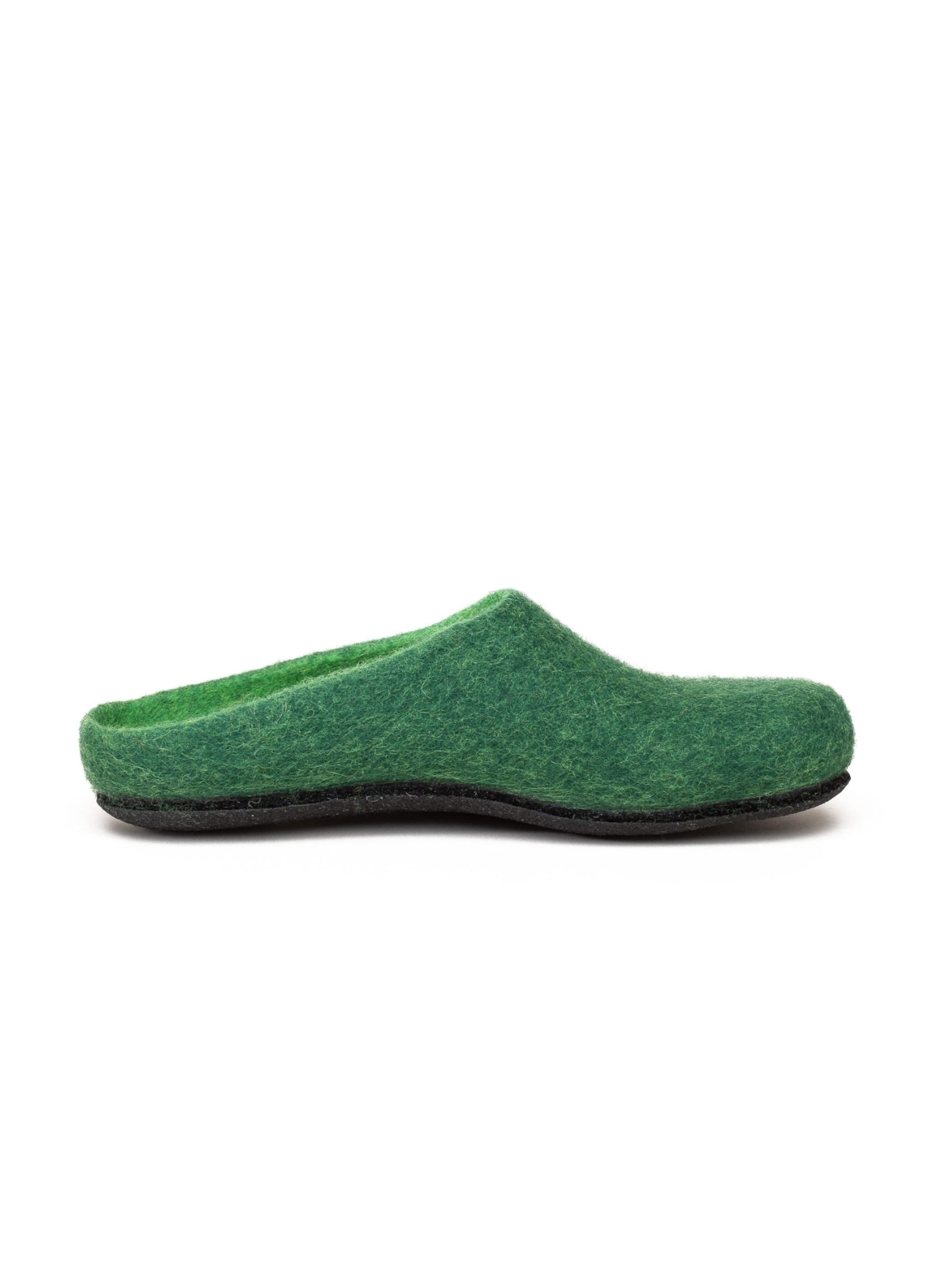 MagicFelt Slippers 'Filzpantoffel Magicfelt 709' in Green