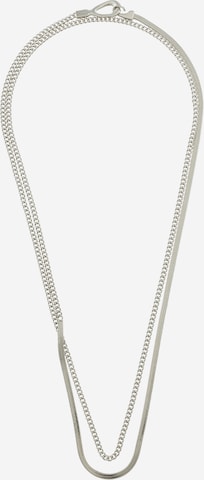 Calvin Klein Halsband 'FLOW' i silver: framsida