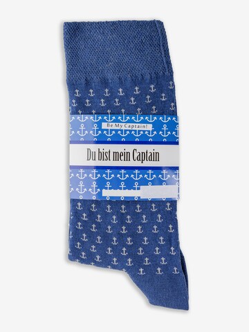 Chili Lifestyle Socken 'Banderole Leisure Socks' in Blau