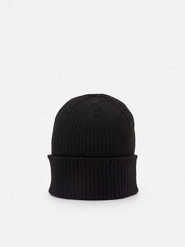 Pull&Bear Čepice – černá