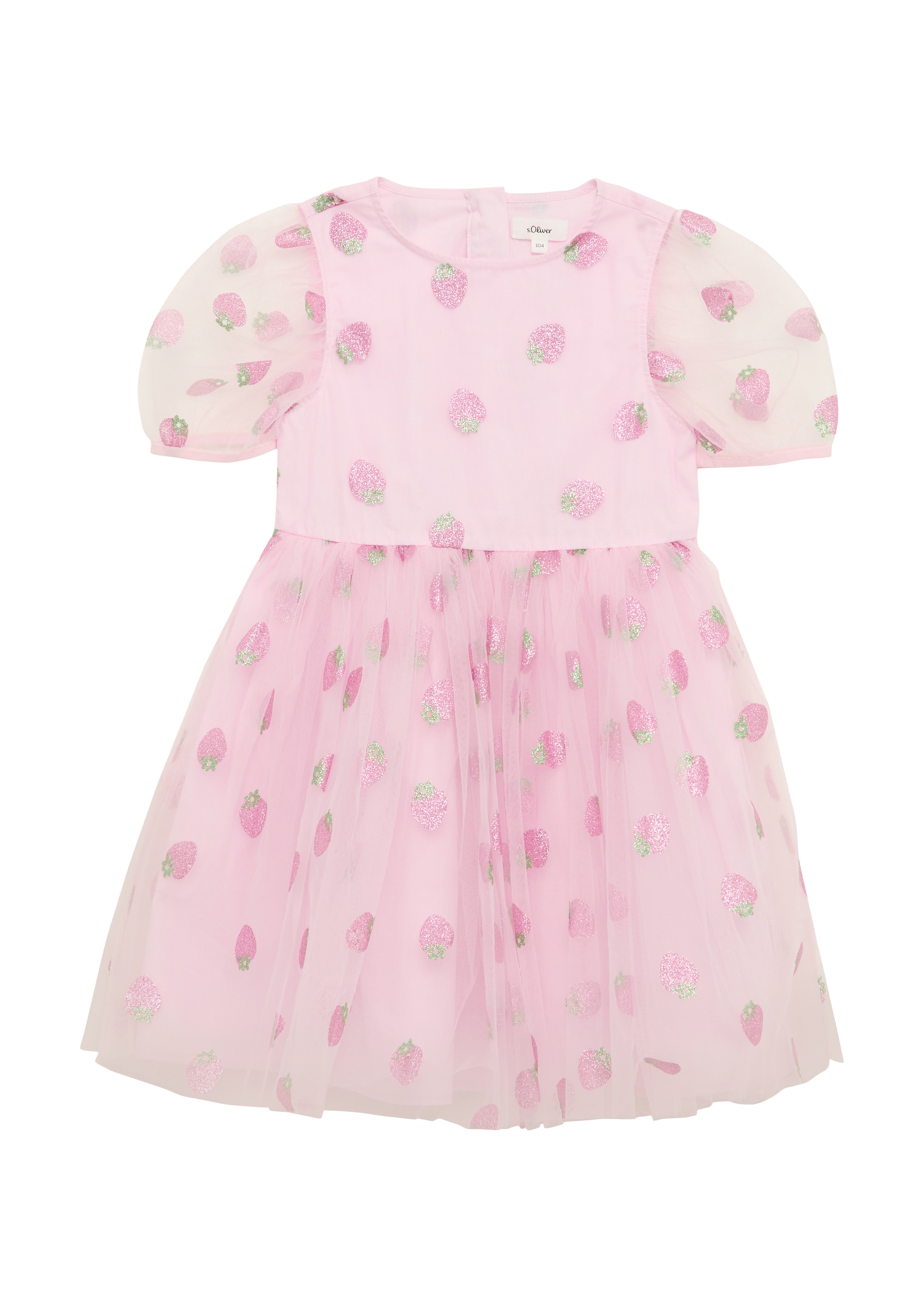 s.Oliver Kleid in Pink: Vorderseite