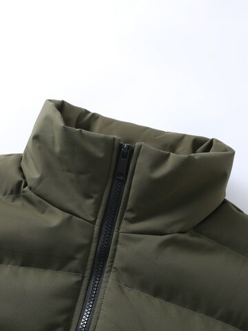 ALLTHEMEN Vest 'Wärmetrage' in Green