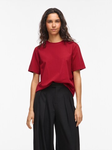 T-shirt 'VINora' VILA en rouge : devant