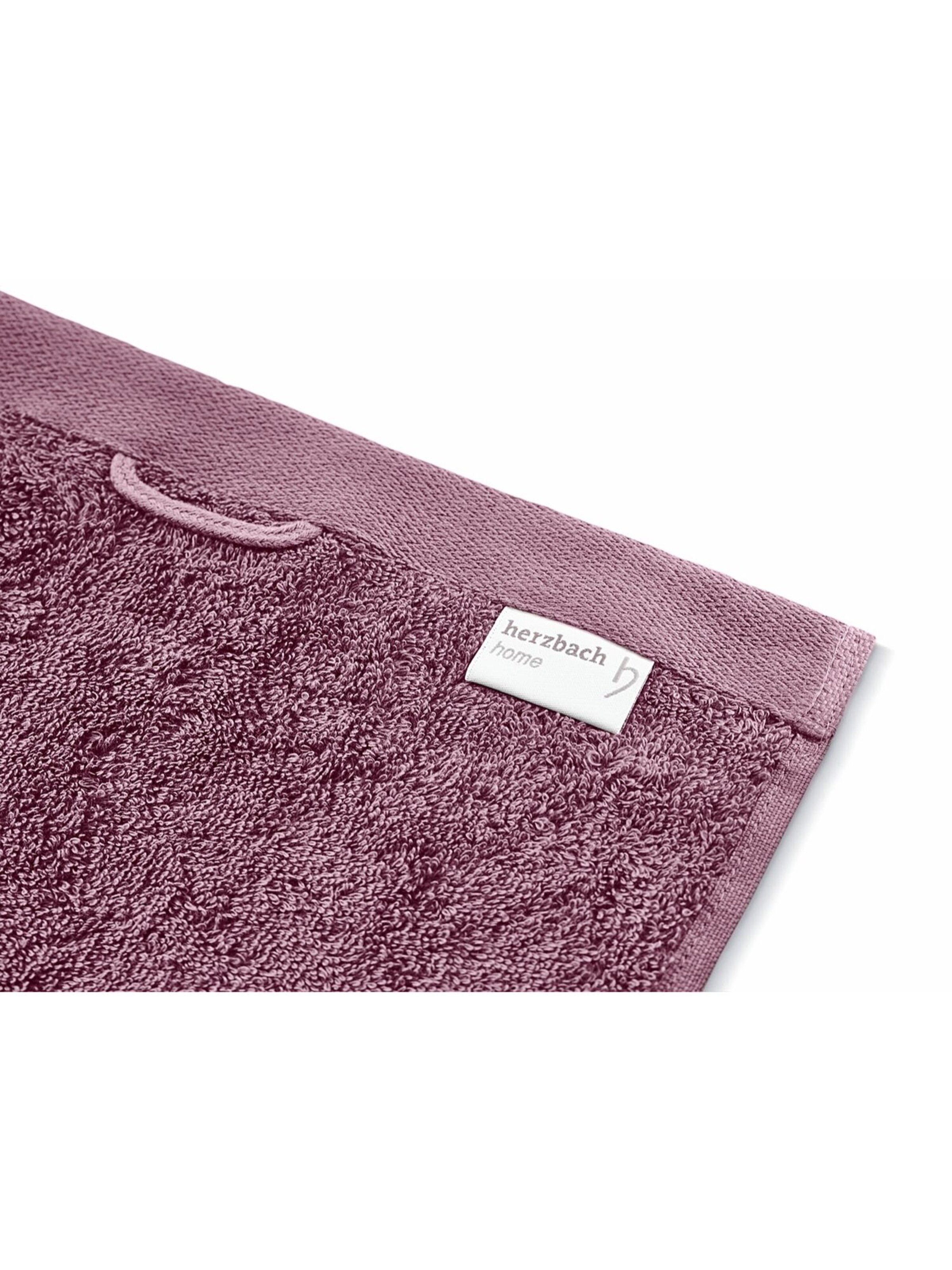 Herzbach home Washandjes in Lila