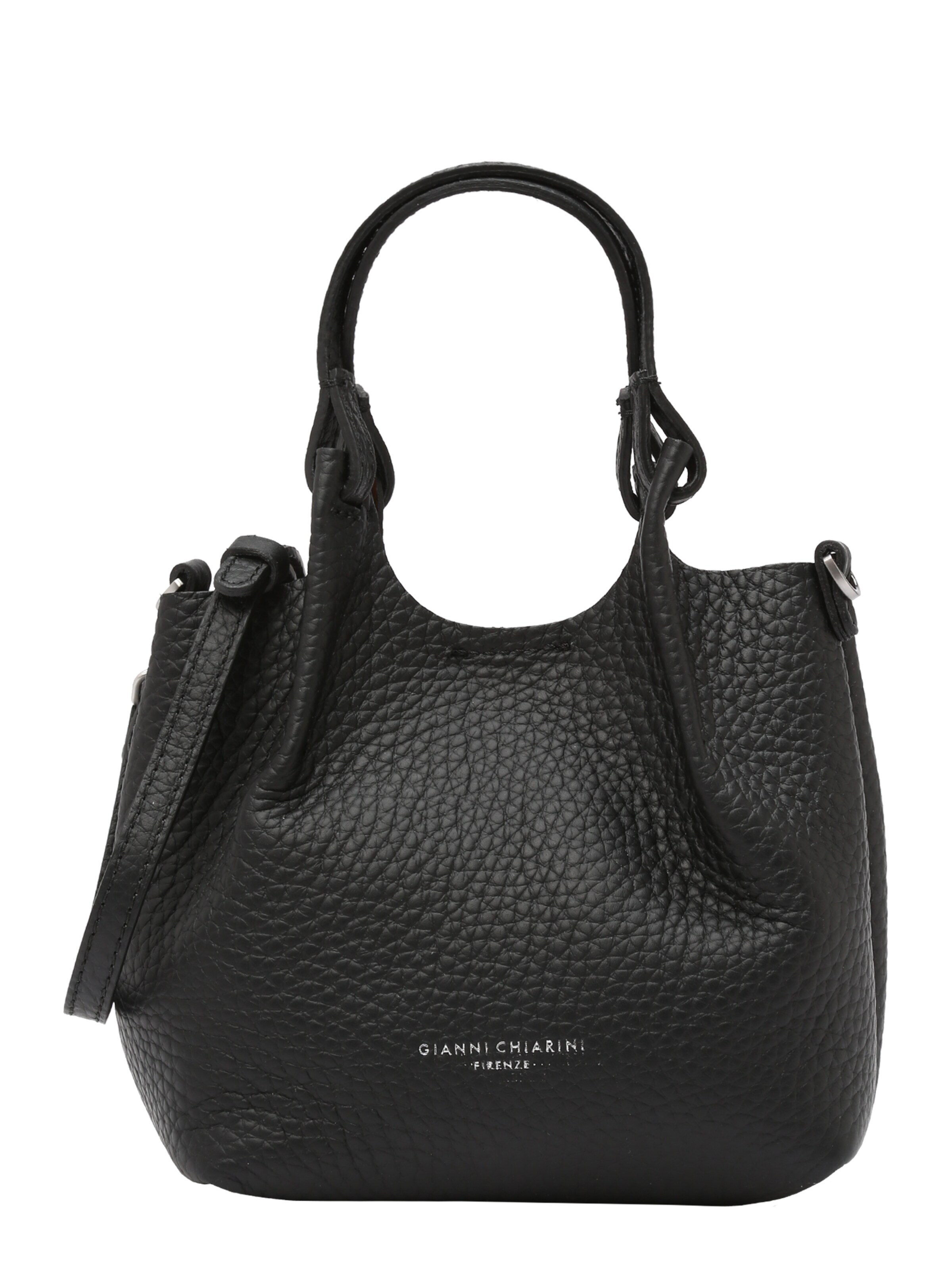 Gianni Chiarini Handtas 'DUA' in Zwart: voorkant