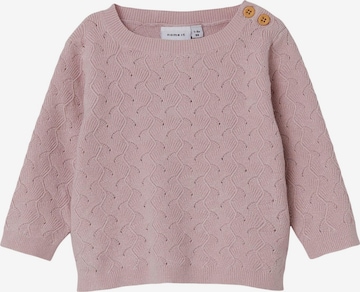 NAME IT Sweater 'Befie' in Pink: front