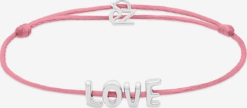 Echtzeit Armband in Pink: Vorderseite