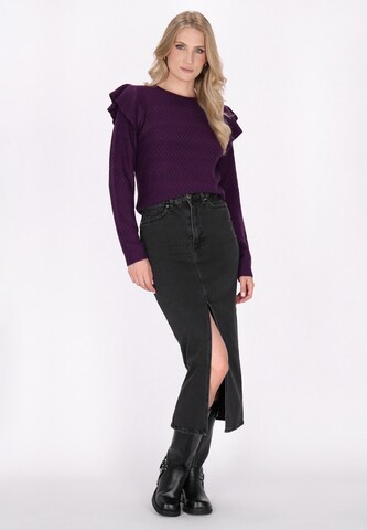 Pull-over 'Vintage' DreiMaster Vintage en violet