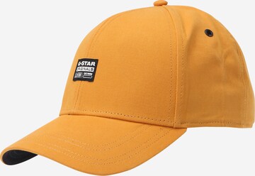 Casquette G-Star RAW en jaune : devant